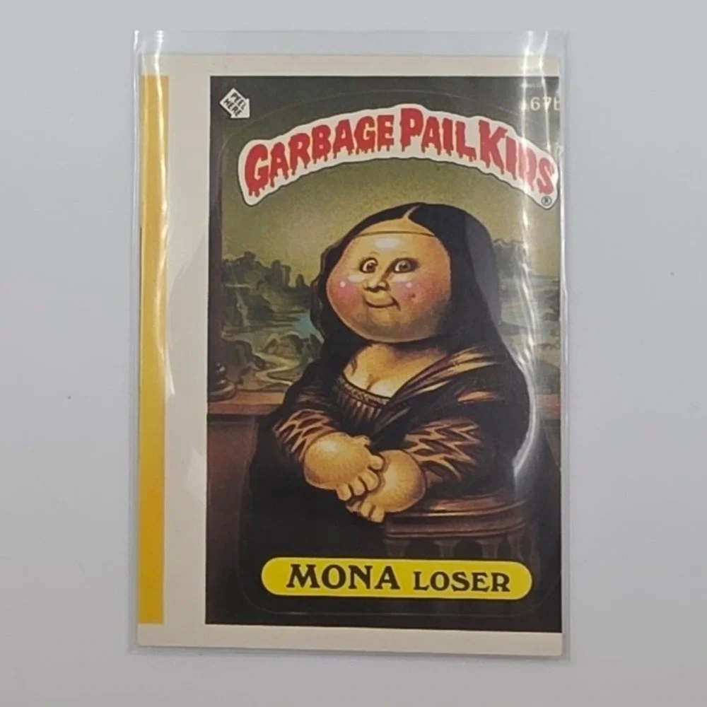 Topps Garbage Pail Kids OS2 Mona Loser 67b 1986 Original Series 2 Error Cut
